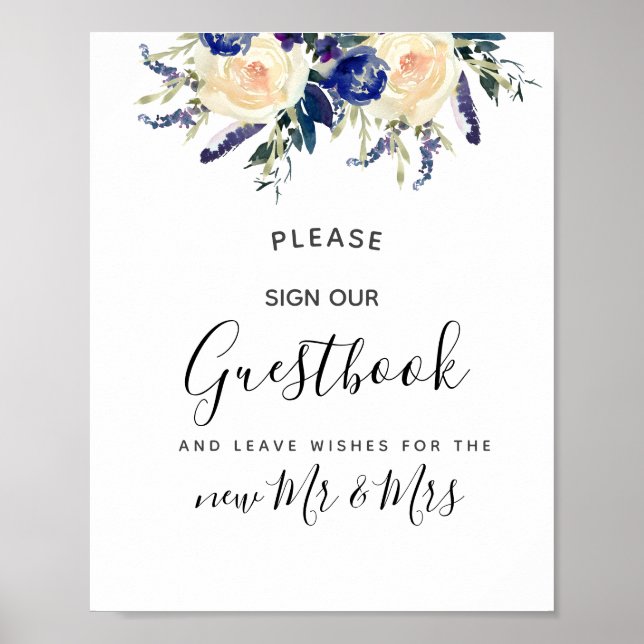 Por favor, Rótulo nuestro libro de visitas (Frente)