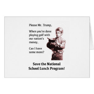 Por favor, Sr. Trump, ¿Puedo comer un poco más?