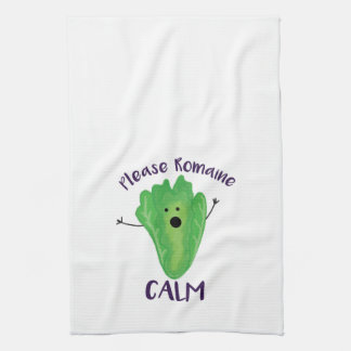 Por favor toalla de cocina tranquila del Romaine