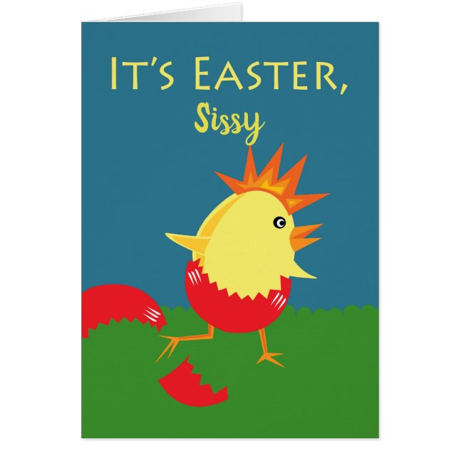 Por Hermanas Personalizados, ¡Pascua! (Frente)