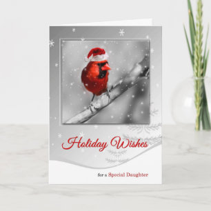 por la hija del cardenal rojo Navidad Bird