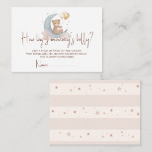 Por La Luna Adivina Cuán Grande Es La Tarjeta De B