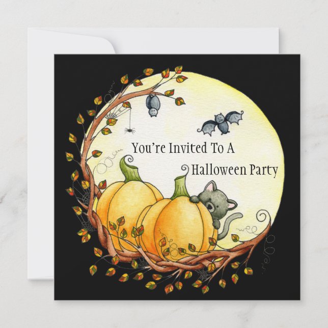 Por la luz de la invitación de la luna (Anverso)