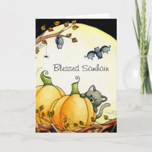 Por la luz de la tarjeta de la luna