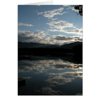 Por la mañana en el lago Cinco