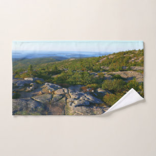 Por la mañana sobre la montaña Cadillac en Acadia