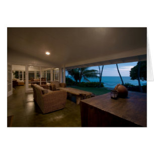 Por la noche en el Lanai