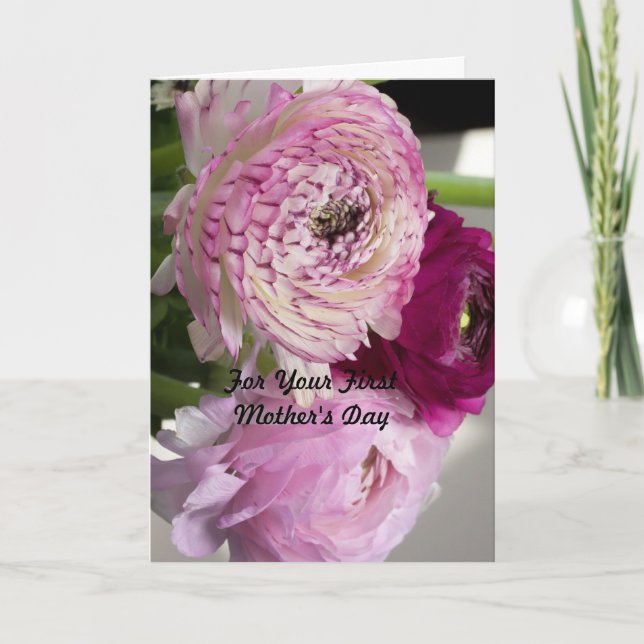 Por la primera tarjeta del día de la madre (Anverso)