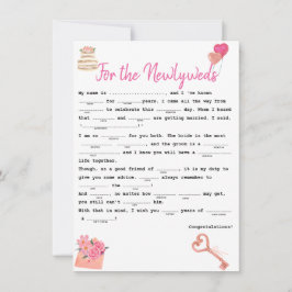 Por los recién casados invitados Libs