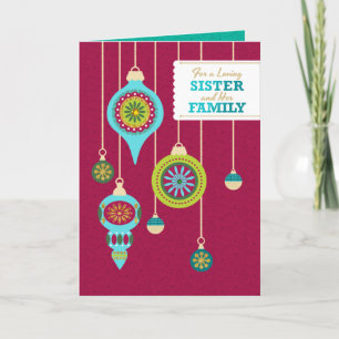 Por mi Hermana Amada y su Familia Tarjeta de Nav