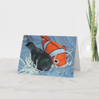 Por mi tarjeta de felicitación lateral