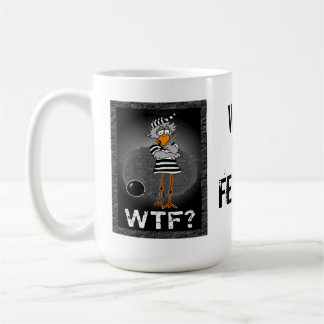 ¿Por qué el crimen? Taza del Jailbird