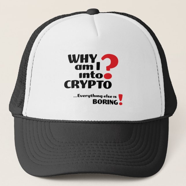 ¿Por Qué Estoy En Cripto - Sombrero Camionero? (Anverso)