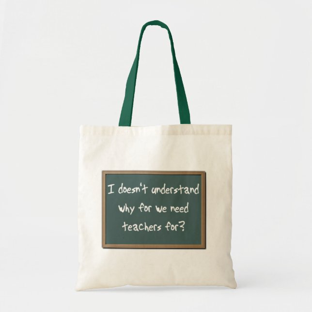 Por Qué Necesitan Los Maestros Bolsa De Tote Diver (Frente)