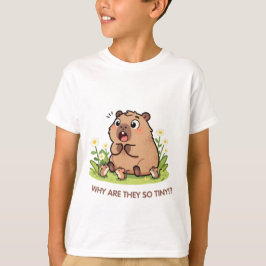 Por Qué Son Tan Pequeños Camiseta Infantil de Carp
