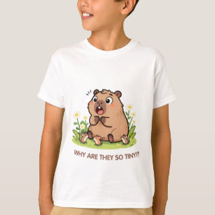 Por Qué Son Tan Pequeños Camiseta Infantil de Carp