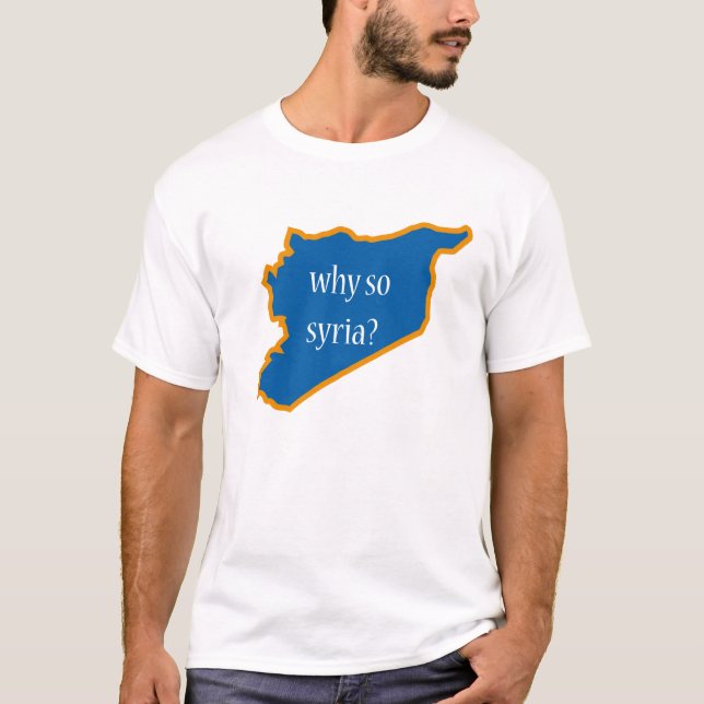 ¿Por qué tan serio? camiseta (Anverso)