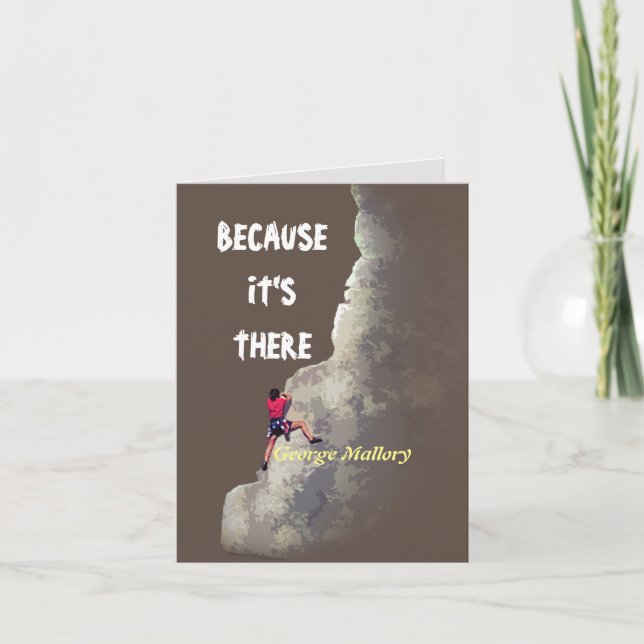 ¿Por qué trepar? - Porque tiene tarjeta (Anverso)