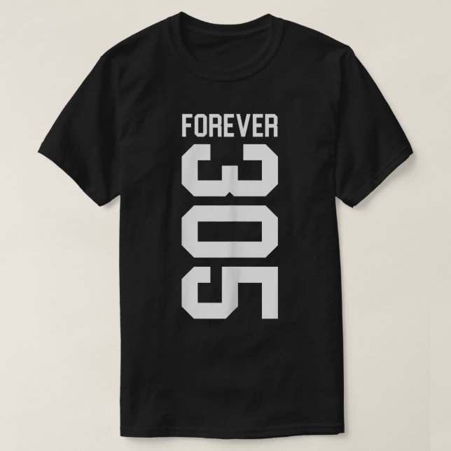 Por siempre 305 Camisas La Camisa Del Sur De Flori (Diseño del anverso)