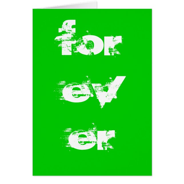 Por siempre - amor (Frente)