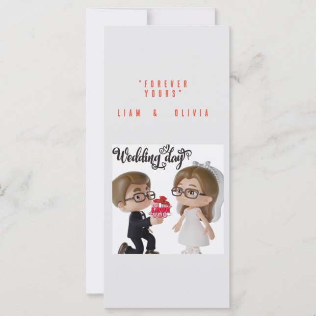 "Por siempre invitaciones. (Anverso)