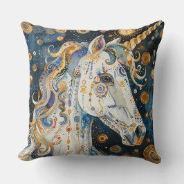 Por su Cojín decorativo Unicornio