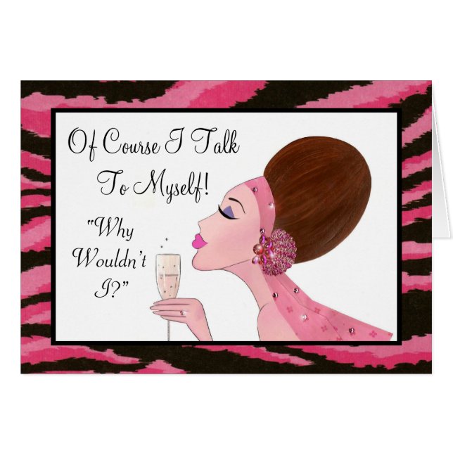 "Por supuesto que hablo conmigo mismo..." (Anverso (Horizontal))