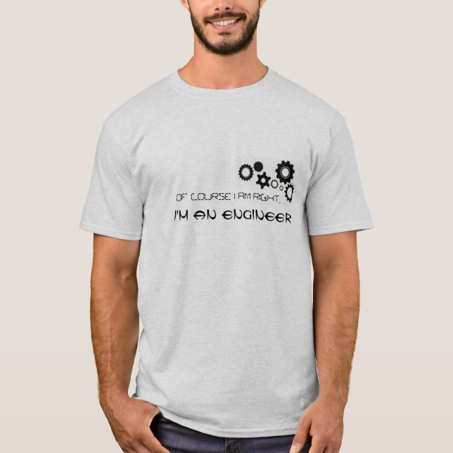 Por supuesto tengo razón, yo soy una camiseta del (Anverso)