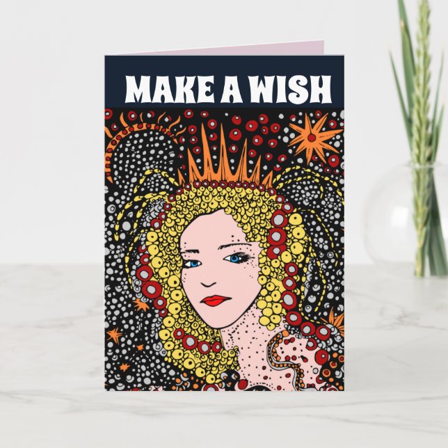 POR SUS TARJETAS DE REINA DE CUMPLEAÑOS DE BONITO (Anverso)