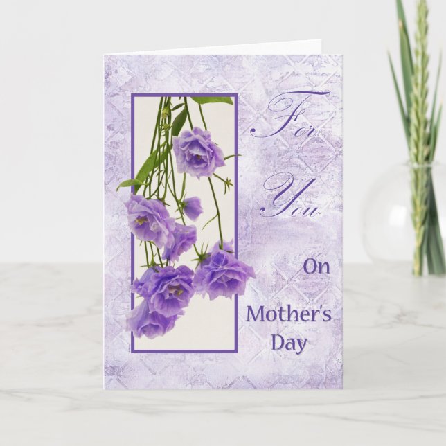 Por ti en el día de la madre - Tarjeta (Anverso)