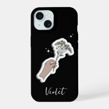 "Por ti" Ilustracion estético de flores