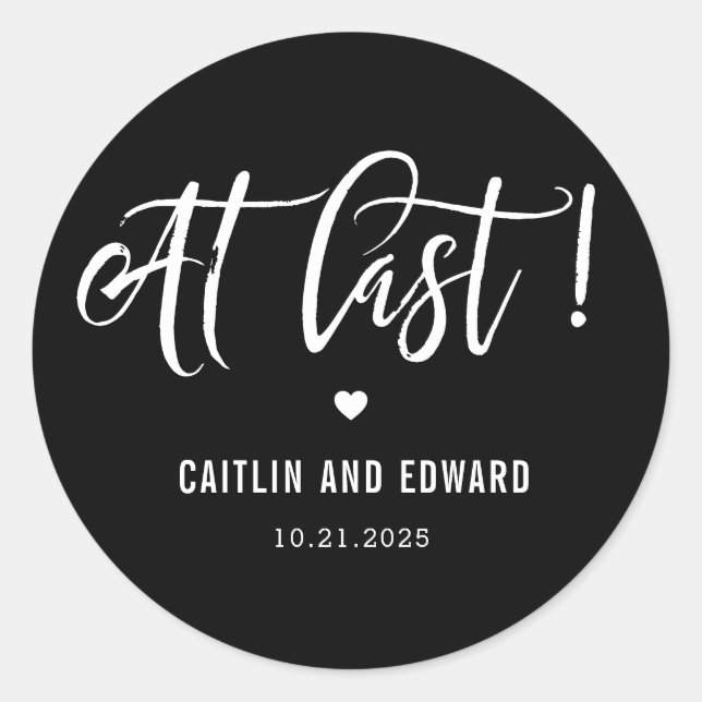 Por Último COLOR EDITABLE Guardar Los Pegatinas De (Anverso)