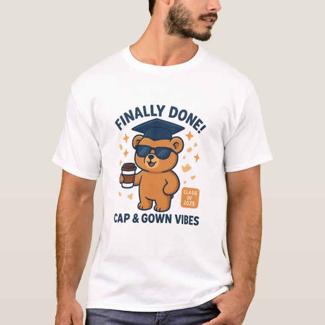 Por último, en la clase de camisetas de graduación (Anverso)