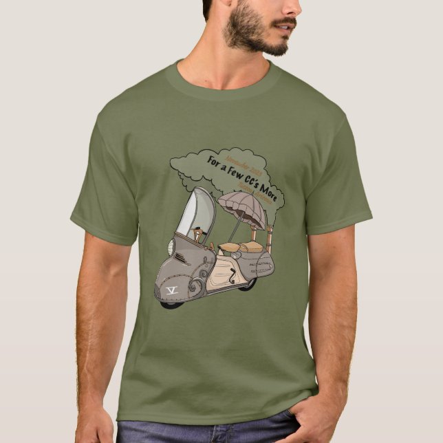 Por unos cuantos CCs más camiseta de la manifestac (Anverso)