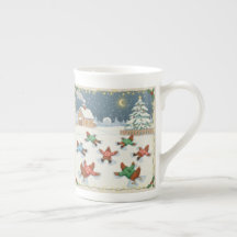 Avicultura de Navidad en Movimiento, Taza de Café