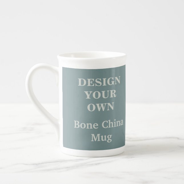 Porcelana Diseñar tu propia taza de China para huesos - Verd (Izquierda)
