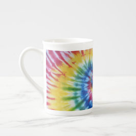 Porcelana Diseño de Tie-Dye de Taza Especial