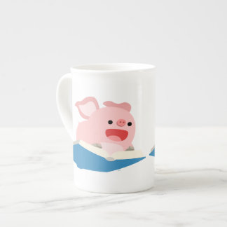 Porcelana El libro volador y la taza de cerdo Personalizado