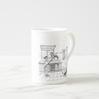 Porcelana Guarde la taza limpia de la cocina
