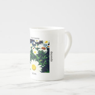 Porcelana La "felicidad depende de nosotros mismos" taza de