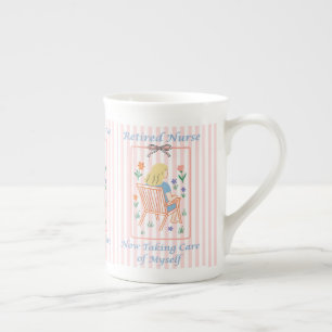 Porcelana Regalo de Taza para Enfermera Jubilada - Divertido