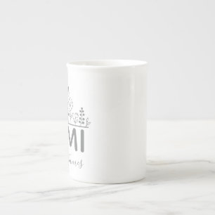Porcelana regalo personalizado de abuela taza de nana con ni