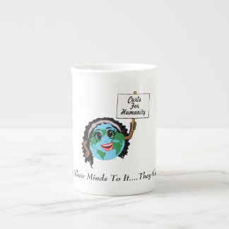 Porcelana Rizos para la taza de la humanidad