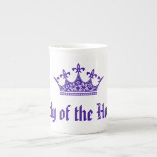 Porcelana Señora de la taza de té de China de la casa