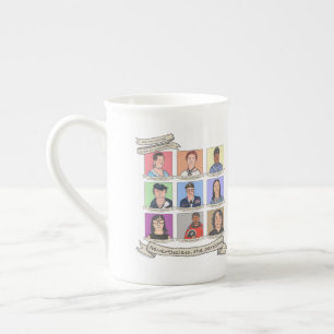 Porcelana Sin embargo, ella persistió 10 onzas. Taza de la