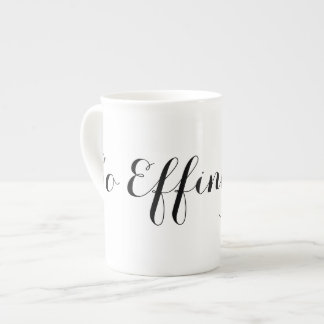 Porcelana Tan TAZA de Effing Rah