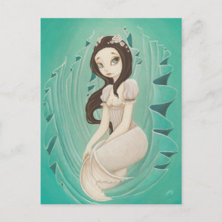 Porcelana - Tarjeta postal de Sirena