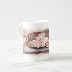 Porcelana Taza alta del hada de los vientos de otoño