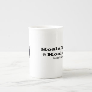 Porcelana Taza de bebida de música de koala