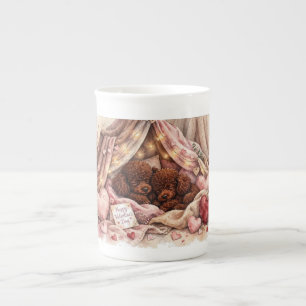Porcelana Taza de café de caniche lindo – Taza para amantes